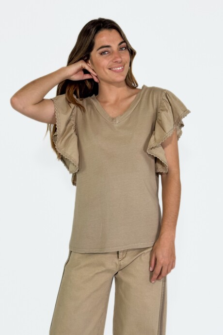 REMERA VELINO Camel