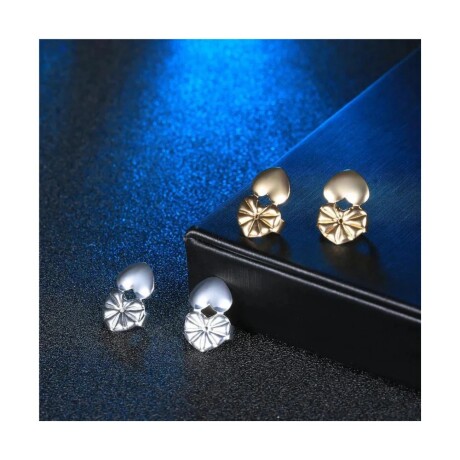 CORRECTORES DE OREJAS PARA CARAVANAS UN PAR 14.3*10MM PLATA