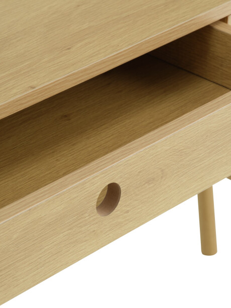 Escritorio LINDVED 48x120 2 cajones color roble Escritorio LINDVED 48x120 2 cajones color roble