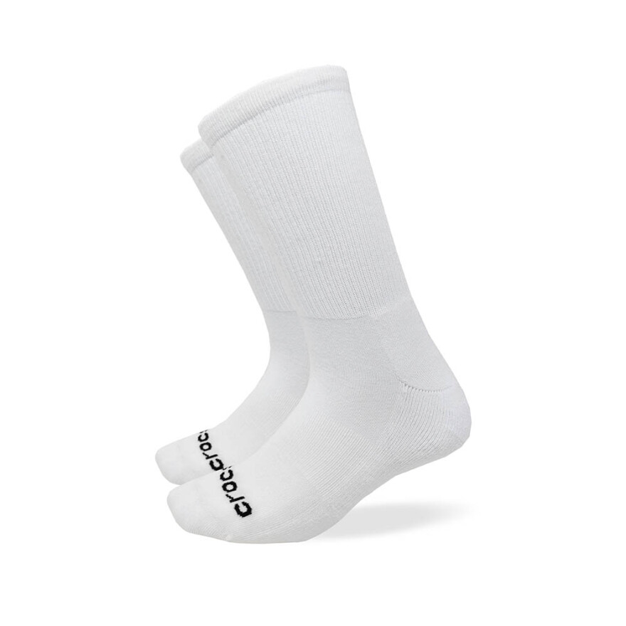 Socks Macro Logo Crew - Unisex White/black