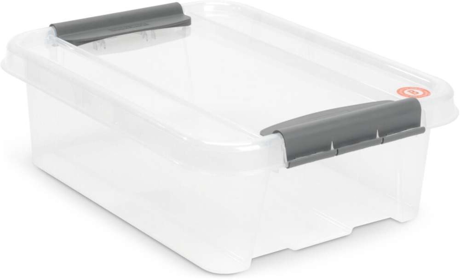 Caja PROBOX 21L con tapa transparente - Transparente 