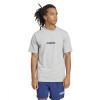 Remera ADIDAS de Hombre - JE9002 Gris-negro