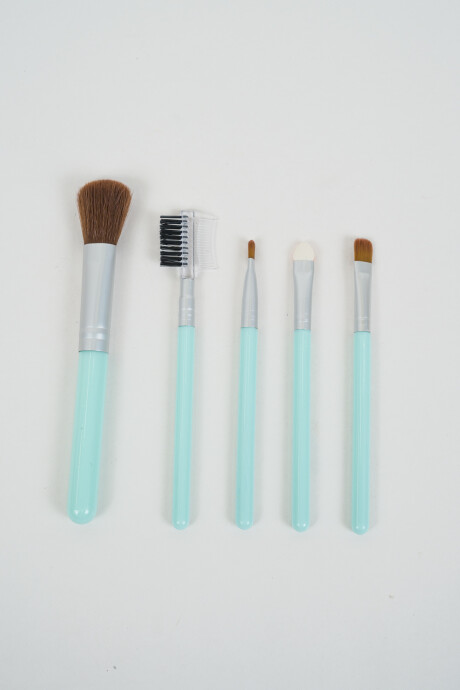 Set De Brochas Micus Verde