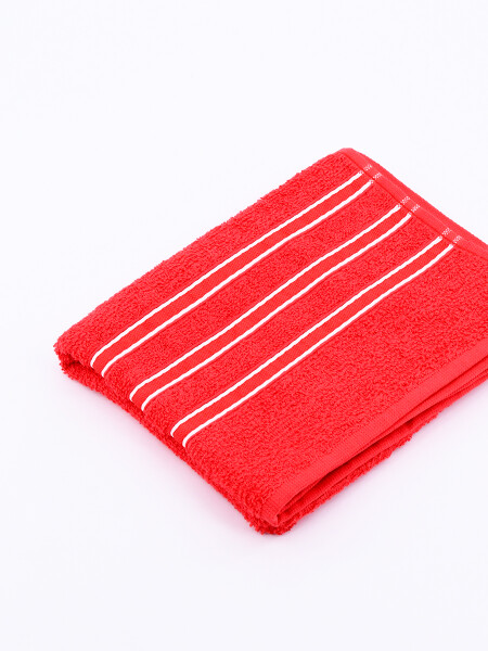 TOALLA ROSTRO ROJO