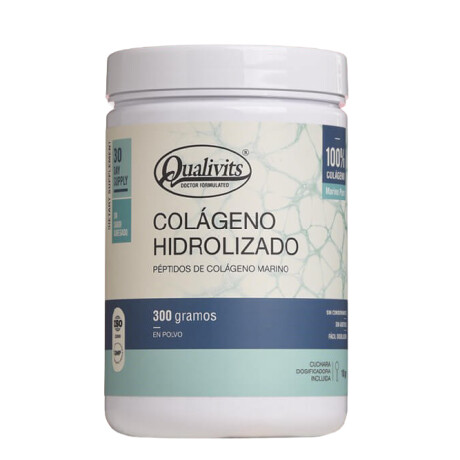 Colágeno hidrolizado en polvo 300grs Qualivits Colágeno hidrolizado en polvo 300grs Qualivits