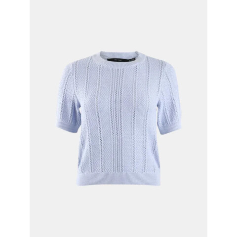 VMJULIA 2/4 O-NECK PULLOVER BOO Brunnera Blue