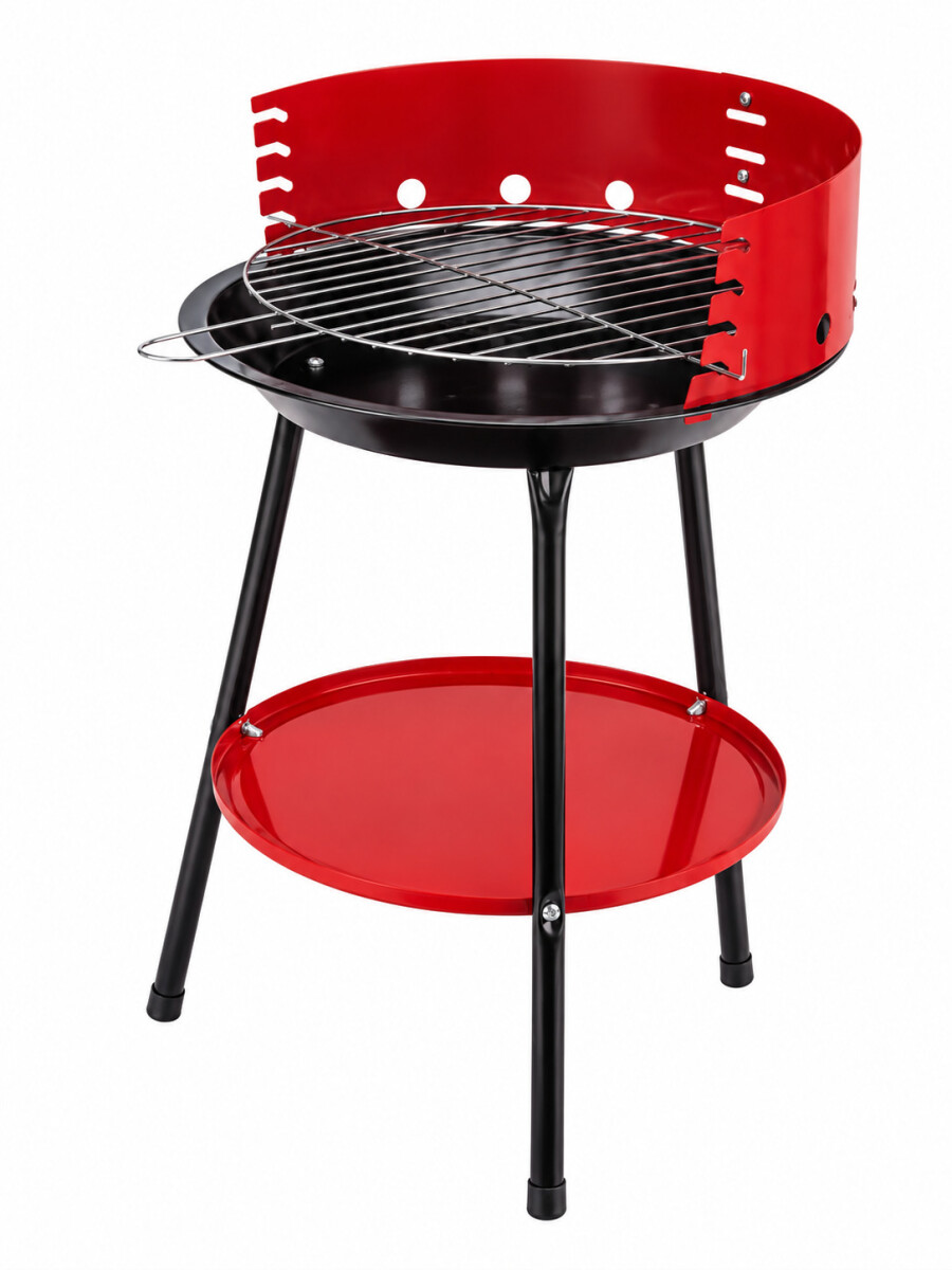 PARRILLA PORTABLE - ROJO 