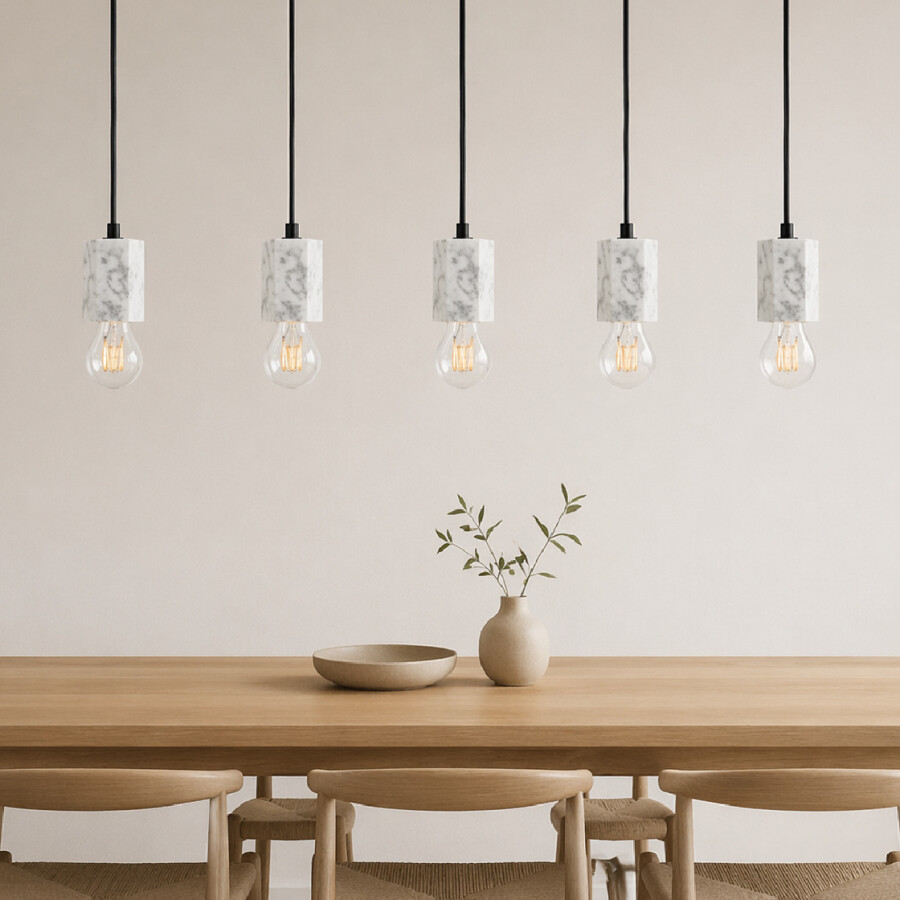 Luminaria Nordic Hexagon Mármol