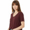 Remera Blumi Cereza Oscuro
