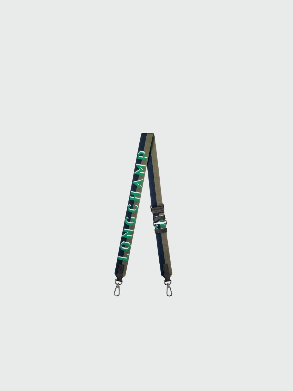 LONGCHAMP - CORREA AJUSTABLE SHADOW - 5 X 86/126CM Verde