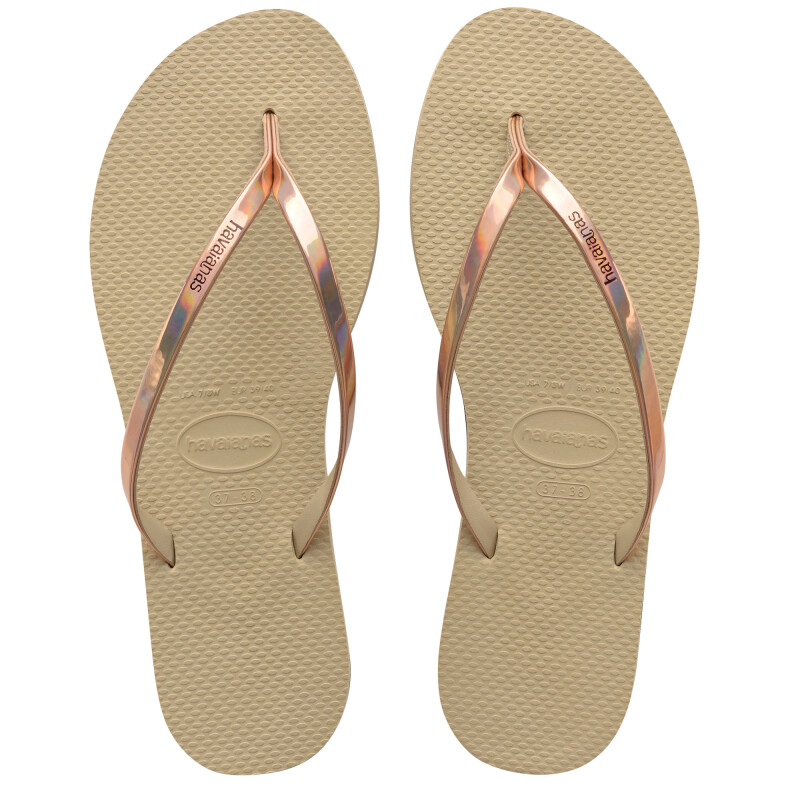 Sandalias de Mujer Havaianas You Metalic Beige Arena