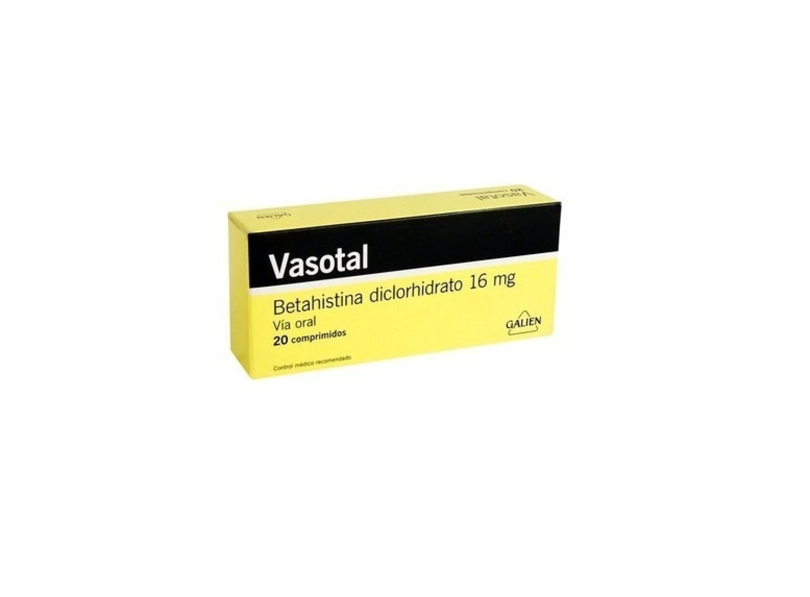 Vasotal 16 Mg. 20 Comp. 
