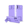 Protector Samsung Galaxy A05 con soporte y cubre cámara color lila Protector Samsung Galaxy A05 Con Soporte Y Cubre Cámara Color Lila