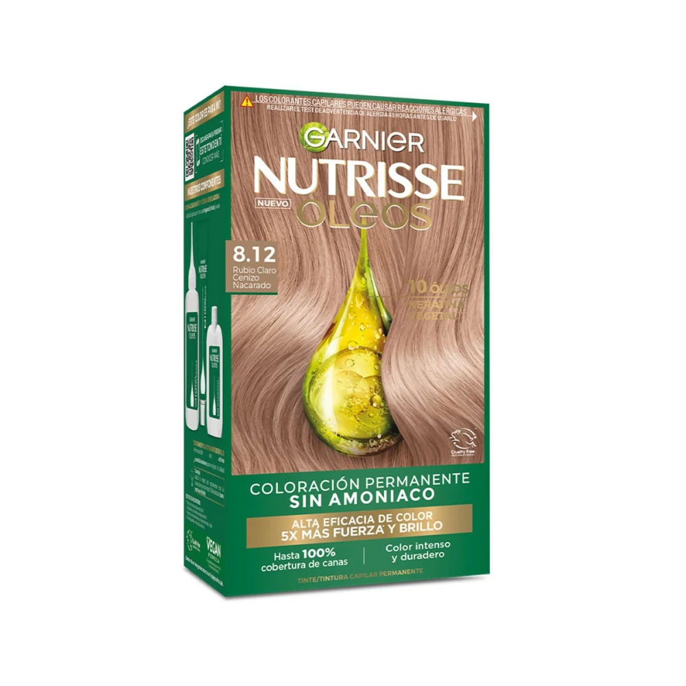 NUTRISSE TINTURA OLEO RUBIO PLATINO 8.12