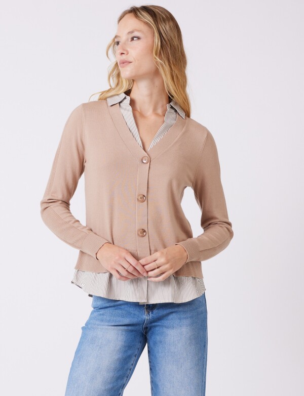 Buzo & Camisa BEIGE