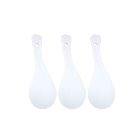 Cucharas de cerámica estampadas 3pcs Cucharas De Cerámica Estampadas 3pcs