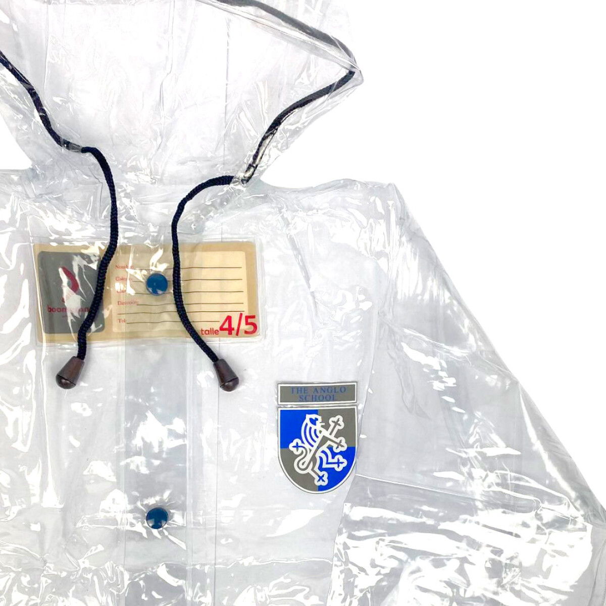 Impermeable The Anglo School Transparente