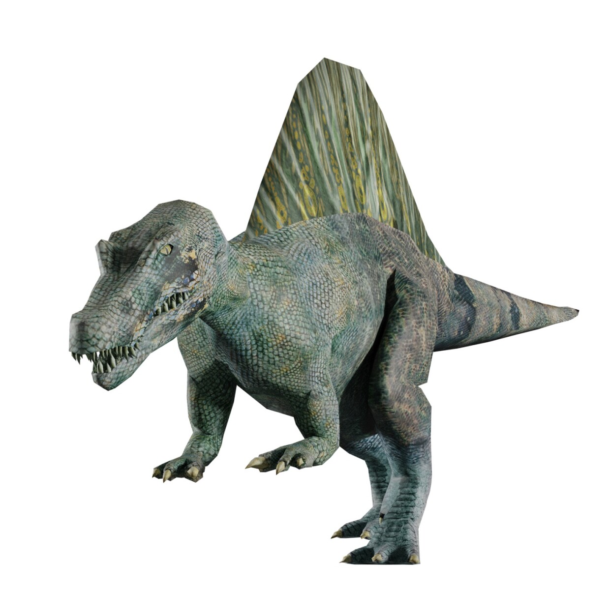 Bloque de dinosaurio - spinosaurus 