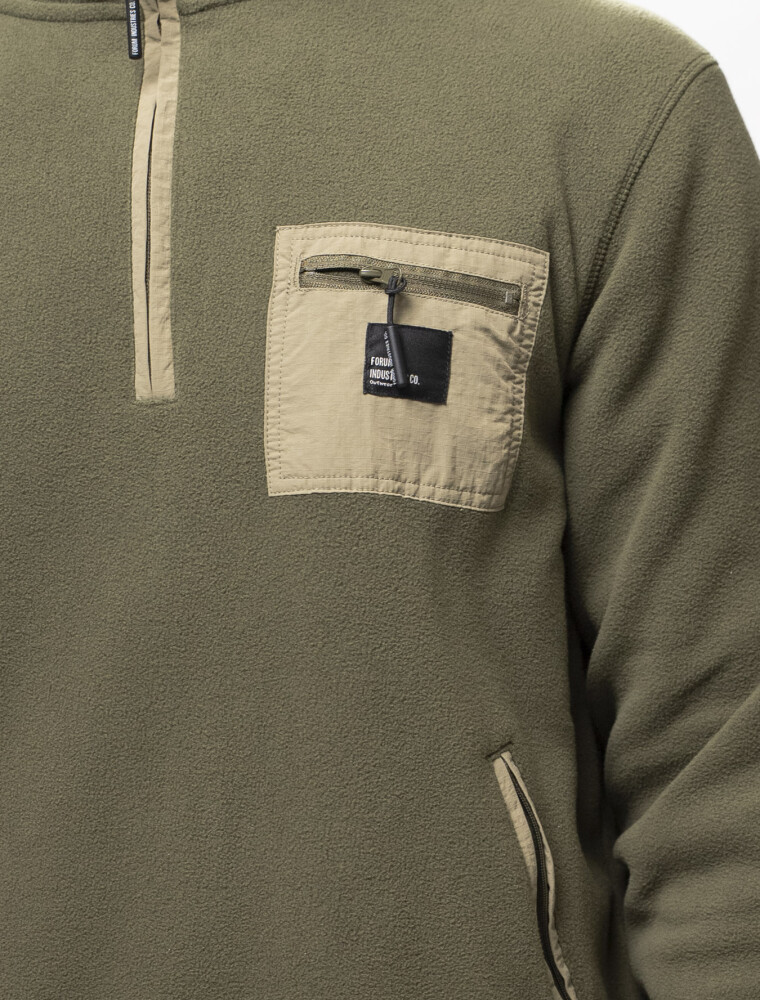 Buzo Polar Bulls Verde/Beige