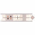 GUARDA DECORATIVA MODELO GLD2189 "A" 8.5X33 CM Guarda Decorativa Modelo Gld2189 "a" 8.5x33 Cm