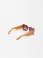 Gafas De Sol Rectangulares taupe