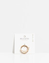 Sets Anillos Strass Set De Anillos Con Cubic - Dorado