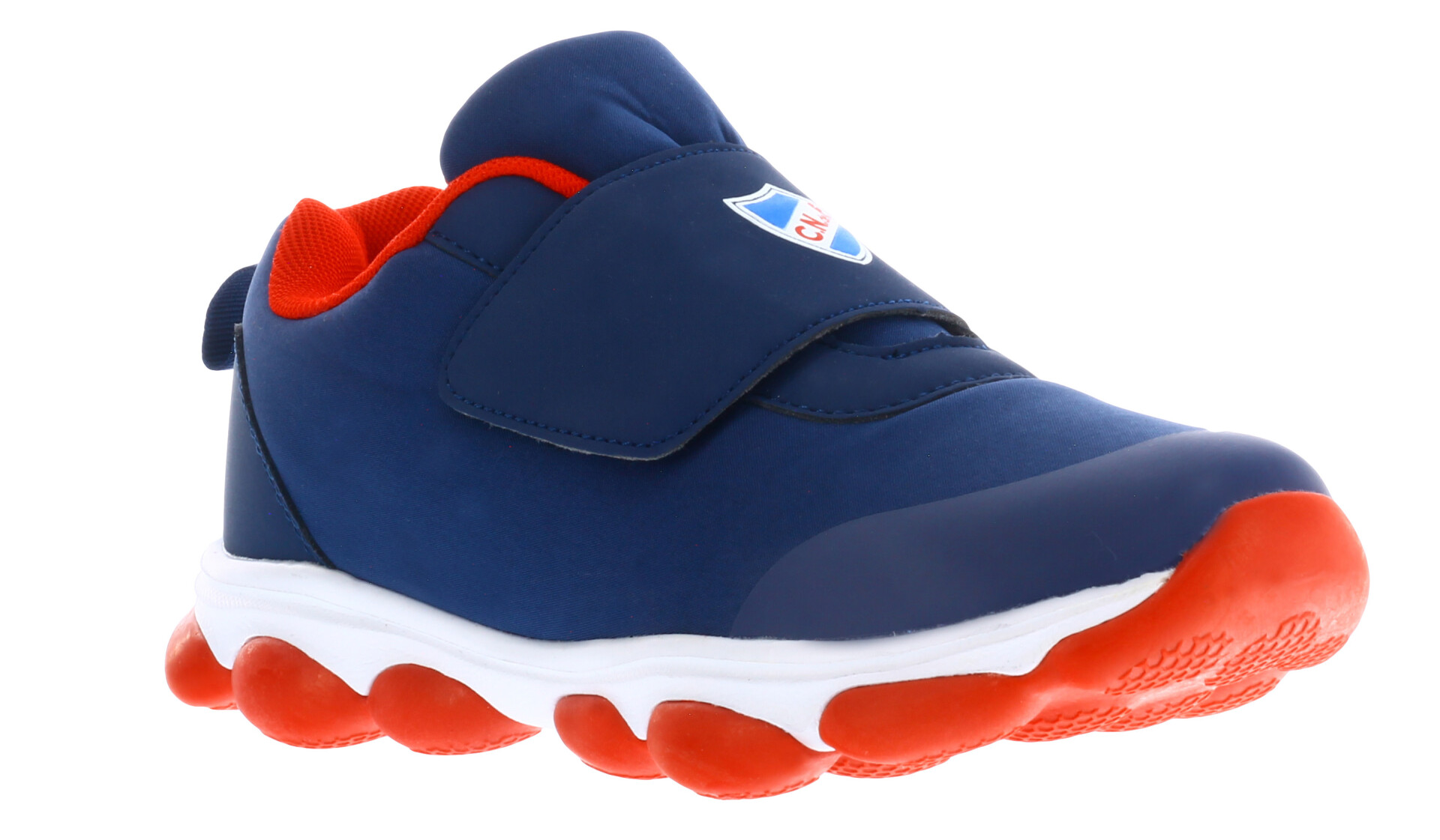 Championes Infantiles Nacional Bubbles Kids - Azul Marino - Rojo 