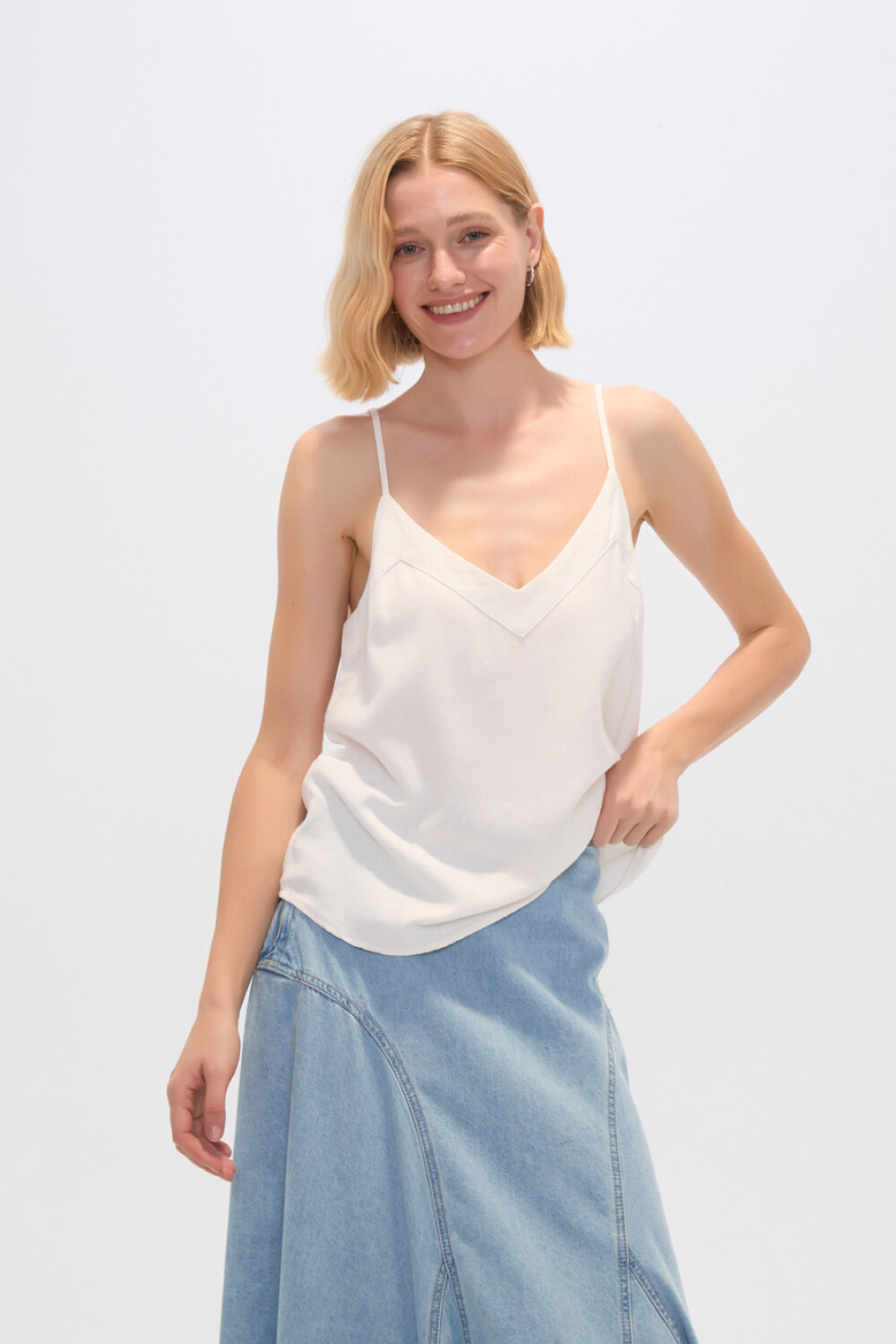 Musculosa Kilo Marfil / Off White