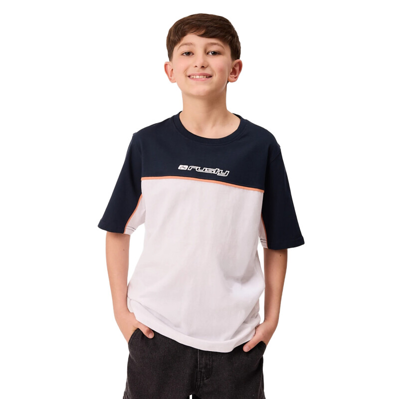 Remera Rusty de niño Boxa - Blanco Remera Rusty de niño Boxa - Blanco