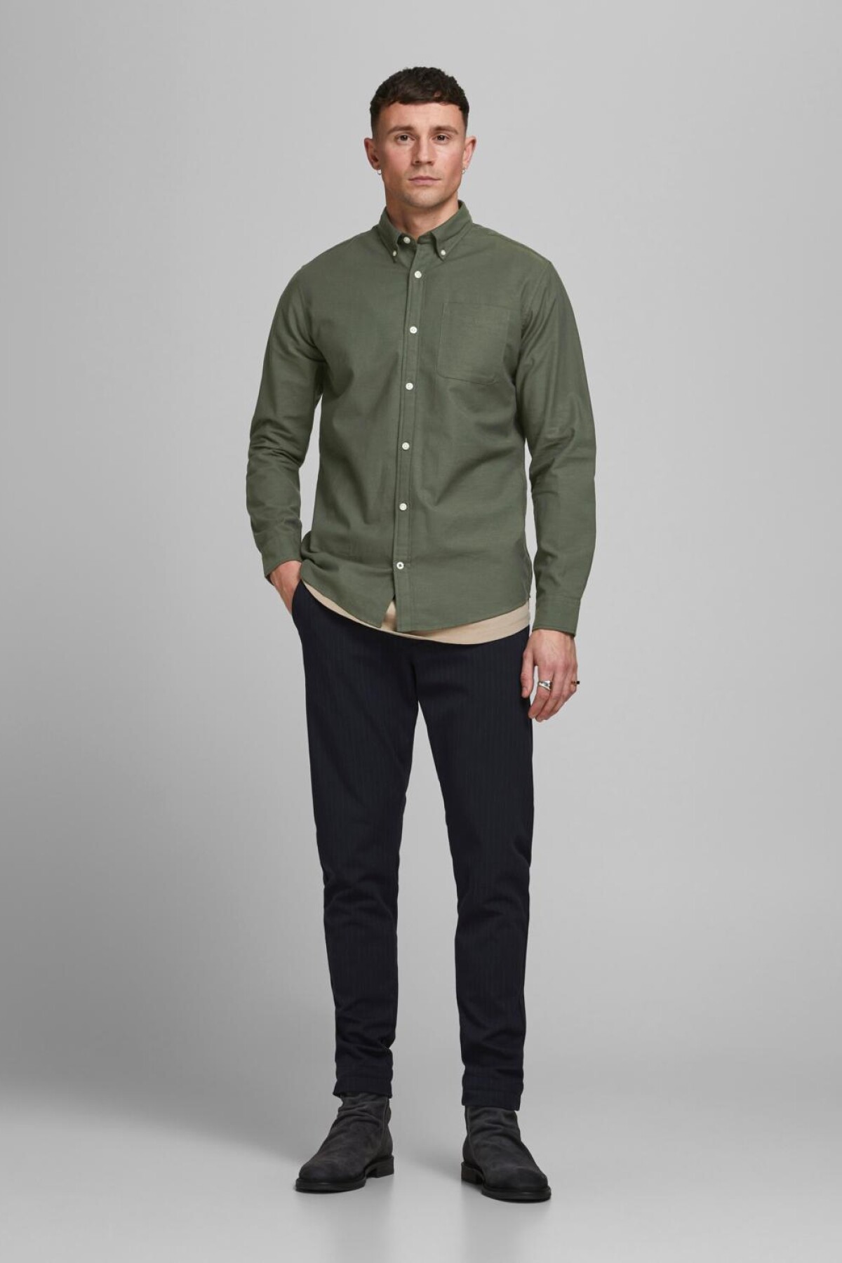 Camisa Oxford Forest Night