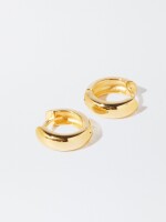 Pendientes De Aro De Plata 925 dorado