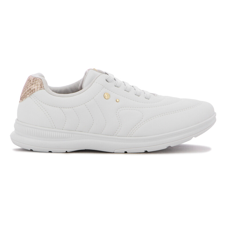 Comfortflex Calzado Deportivo Dama Acordonado - Blanco/crema Blanco-crema