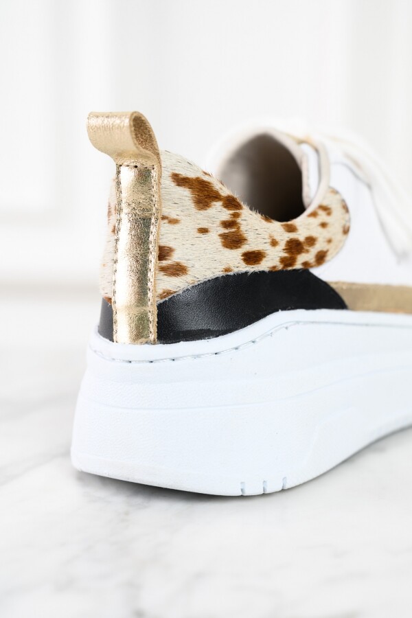 Zapatilla Combinada Blanco