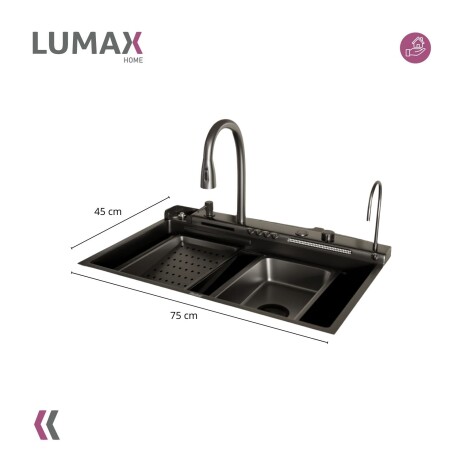 Pileta Acero Inox Multifuncion con lava vaso Pileta Acero Inox Multifuncion con lava vaso