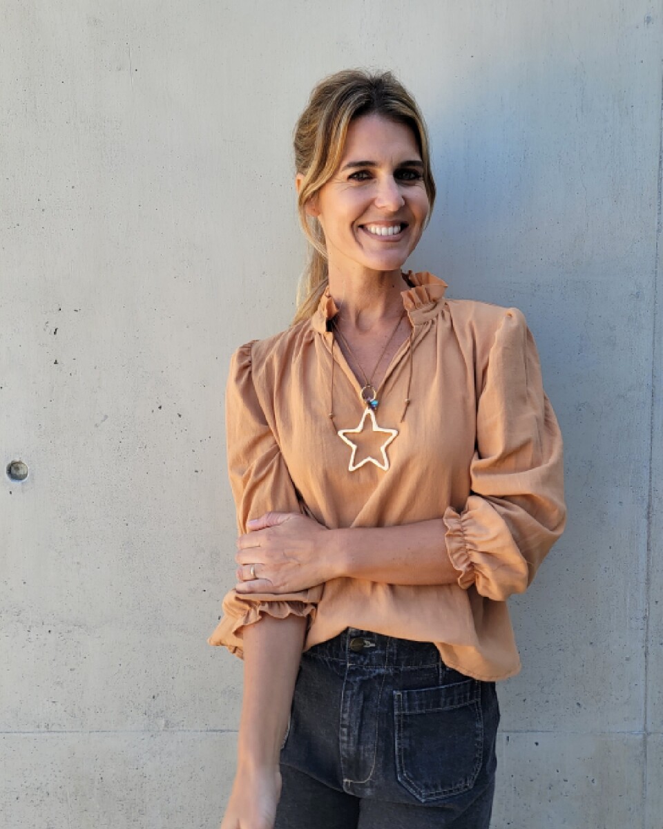 Blusa Copenhague - Camel claro 