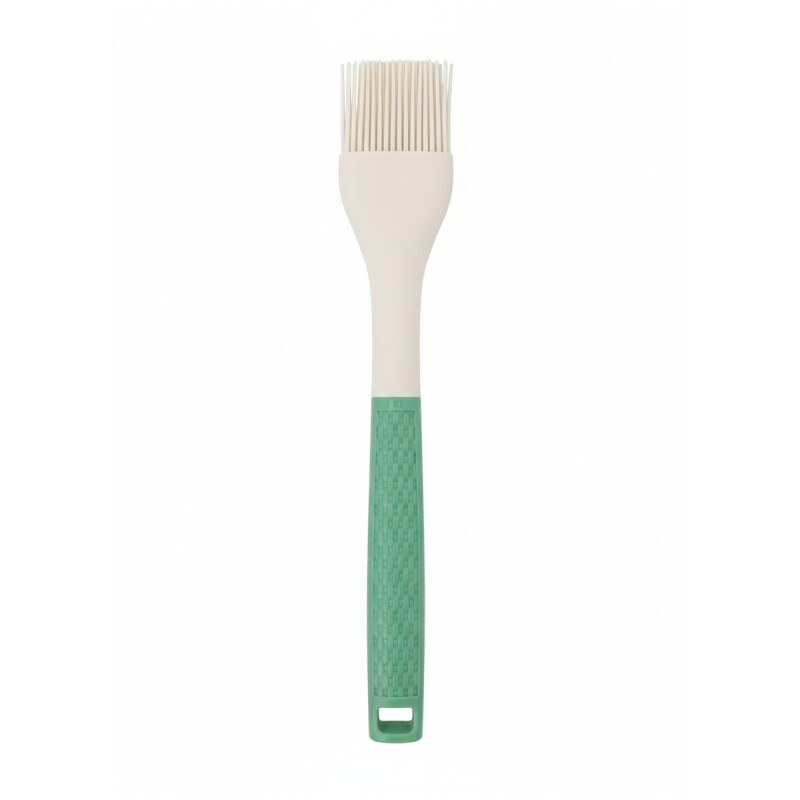 PINCEL SILICONA VERDE/BEIGE Unica