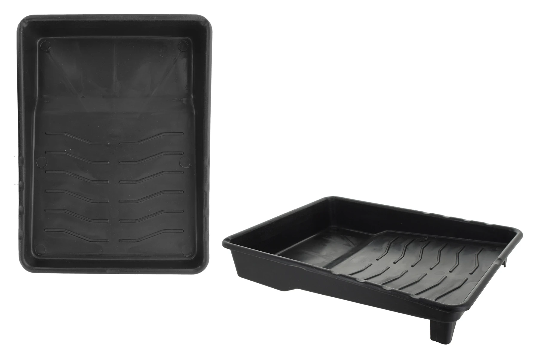 BANDEJA PARA PINTAR PLASTICO NEGRO 37X27X6CM 14185 
