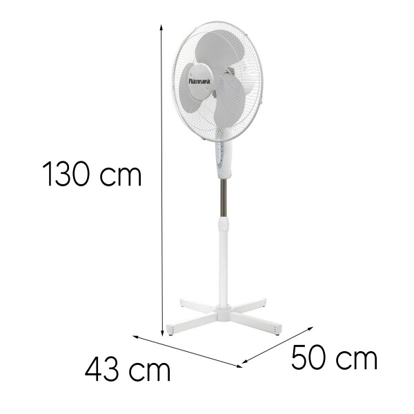 Ventilador Pie Microsonic Vp1302 VENTILADOR DE PIE MICROSONIC VP1302/1311