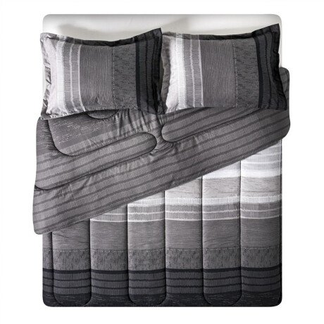 Acolchado Cannon King c/2 Fundas Polialgodón y Guata Térmica Boking