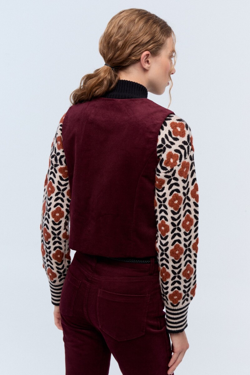 Chaleco Liverpool Bordo