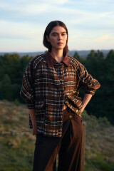 Chaqueta Firewood Cuadrille Marron