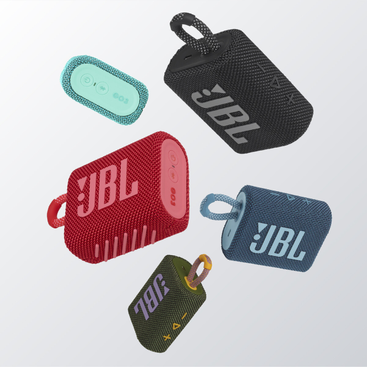 JBL GO 3 | Parlante Portátil Waterproof Bluetooth Azul
