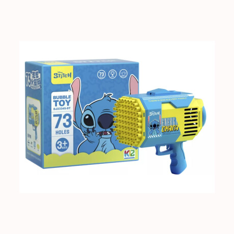 Pistola de burbujas Stitch