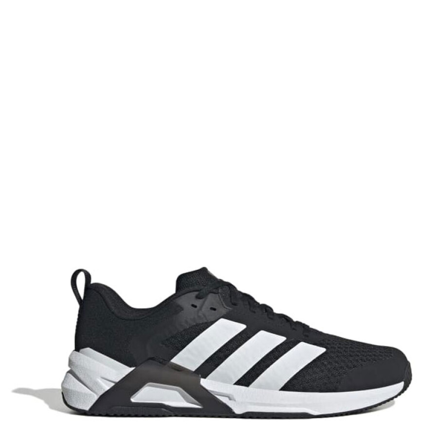 Championes de Hombre Adidas Negro - Blanco