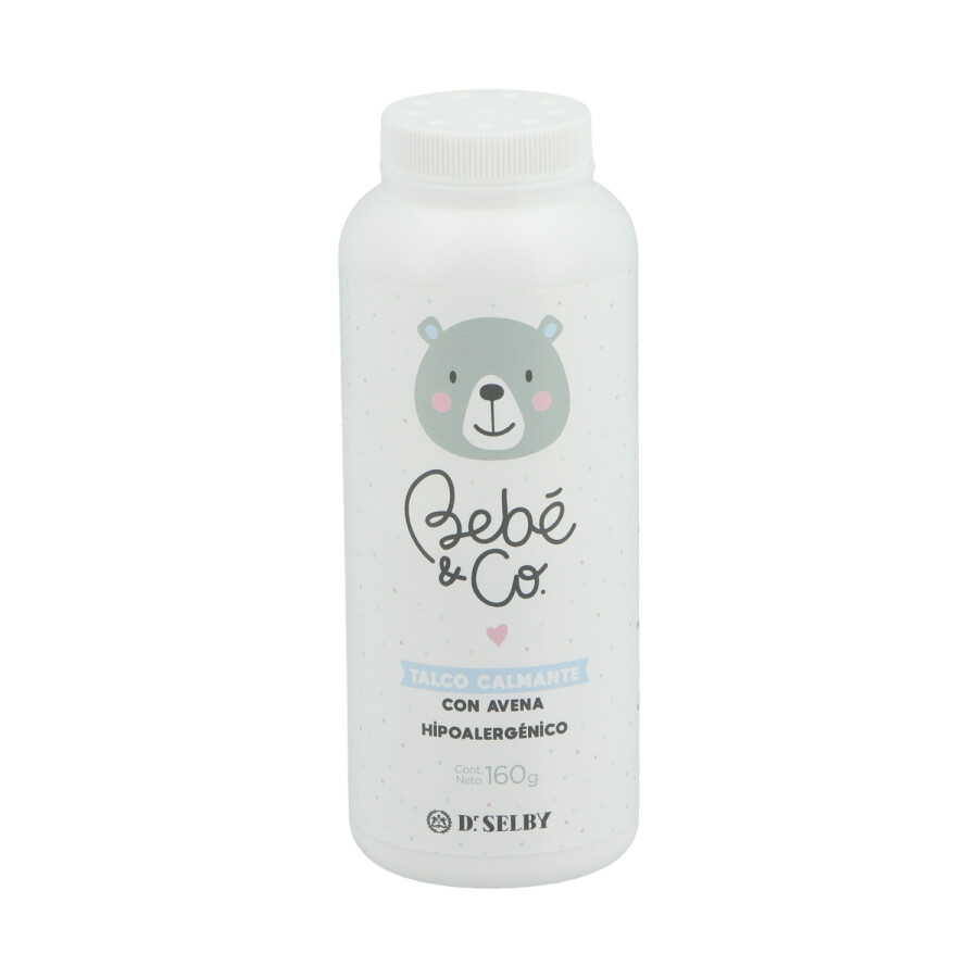 Talco Bebé & Co con Avena 160 g Talco Bebé & Co con Avena 160 g
