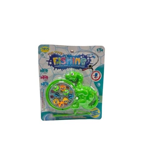 Juego de Pesca en Blister Fishing Verde