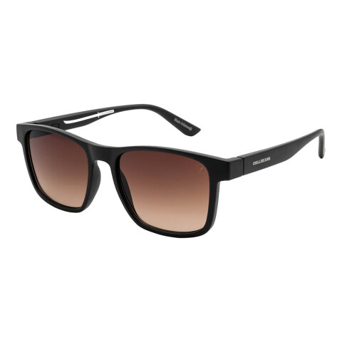Lentes De Sol One Piece Bossa Nova De Policarbonato Degradado Marrón/Marrón