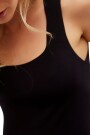 BODY LUNA ESCOTE CUADRADO Negro
