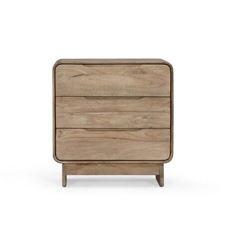 CÓMODA 70CM MADERA NATURAL-BEIGE ALEXA