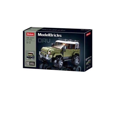 Bloques de Construcción Sluban Jeep Orv-suv 317 Piezas 001